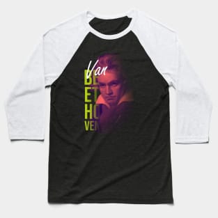 Beethoven The Deaf Musician Baseball T-Shirt